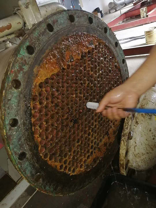 冷凝器通炮清洗